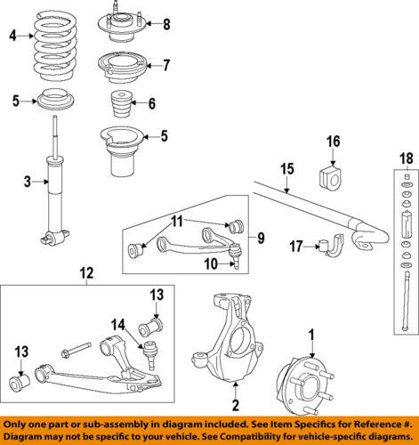 Gm oem 19209396 ball joint, lower/suspension ball joint