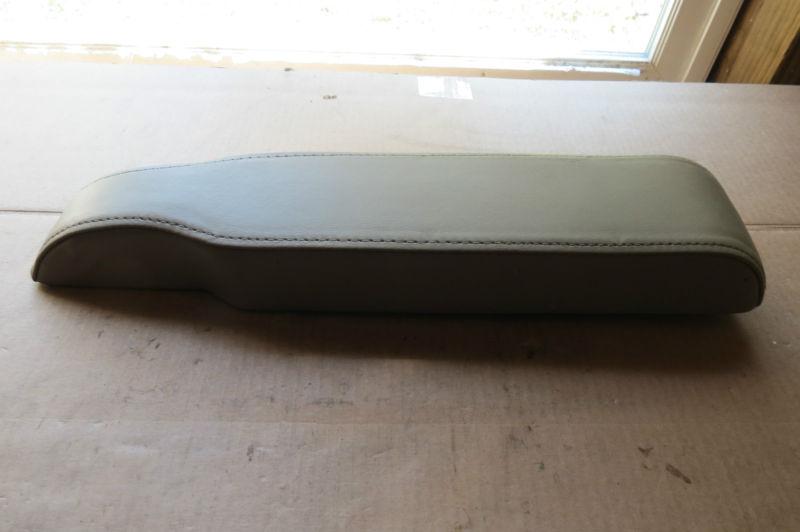 Read first 95-01 lincoln continental front center console arm pad rest tan oem