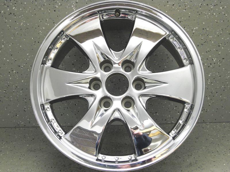 Factory oem gm wheel tahoe yukon silverado sierra 20" chrome wheel rim