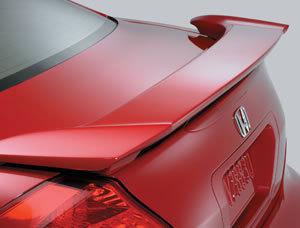 Painted 2006-2007 honda accord coupe factory spoiler