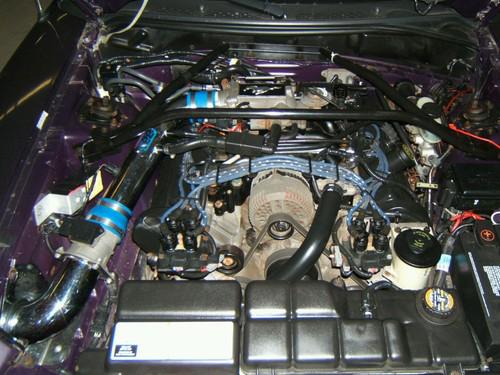 1996-2004 ford mustang gt 4.6l bbk performance chrome cold air intake