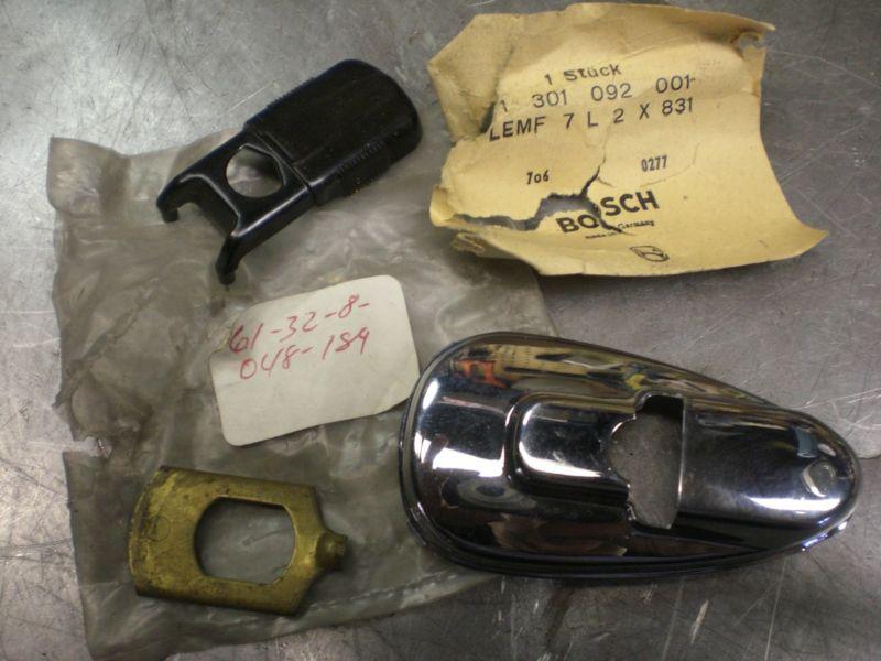 U1 bmw airhead /2 /5 chrome headlight switch plate bezel r25-r69s r50/5 r60/5