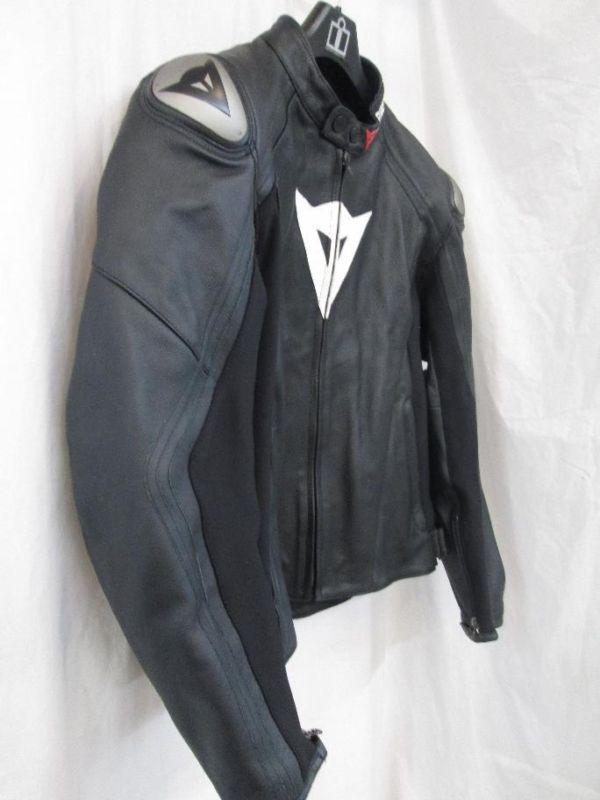 Dainese mugello str leather jacket black 42/52