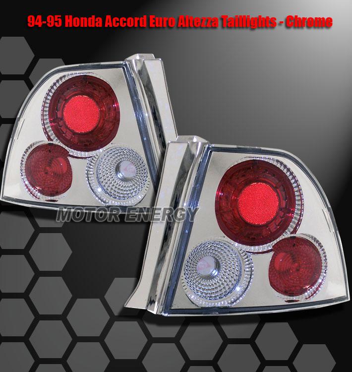Find 19941995 HONDA ACCORD JDM ALTEZZA TAIL LIGHTS CHROME in
