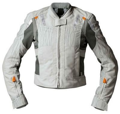 Bmw genuine motorcycle motorrad riding airflow jacket men's silver eu 58 us 48
