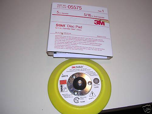 3m 5" stickit da sanding pad! new