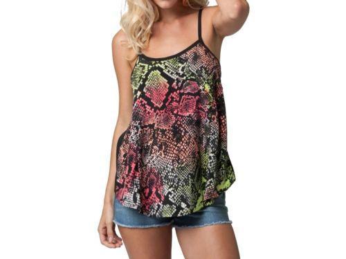 2013 fox racing wild side casual motocross mx sleeveless tank top cami camisole