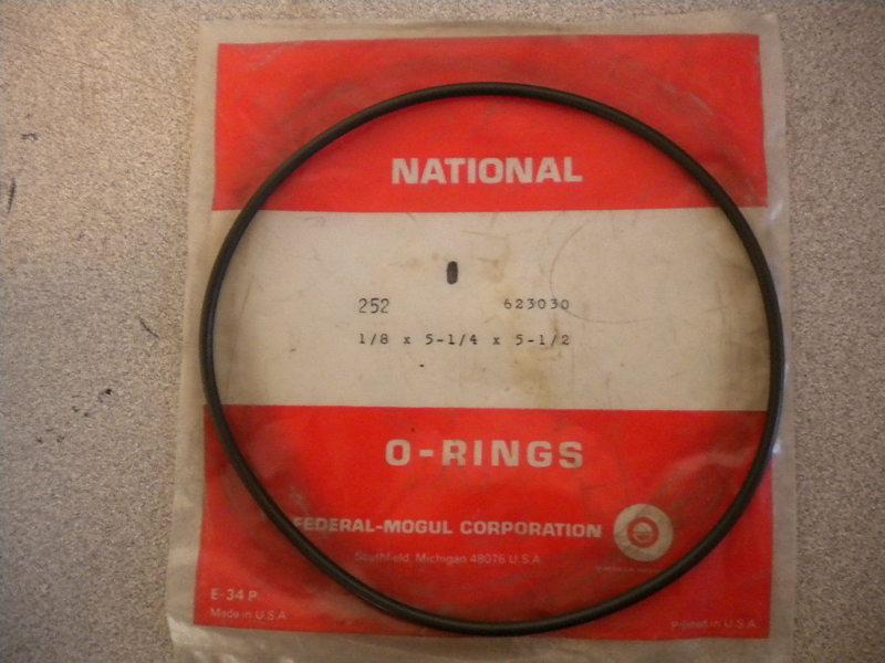 Find NOS National O Ring 1/8 X 5 1/4 X 5 1/2 623030 E34P in I Ship