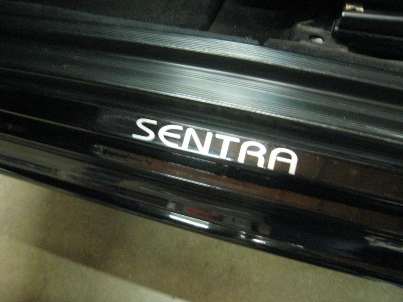 (2pcs) sentra doorstep badge decal nissan