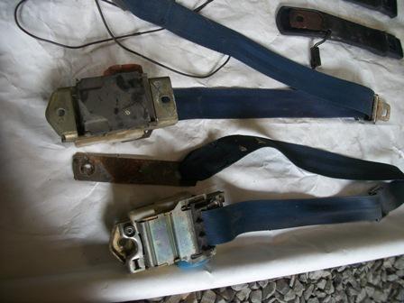 1980 CAMARO FRONT SEATBELT SET FIREBIRD TRANS AM Z28 81 79 BLUE , US $20.00, image 3