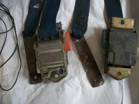 1980 CAMARO FRONT SEATBELT SET FIREBIRD TRANS AM Z28 81 79 BLUE , US $20.00, image 4