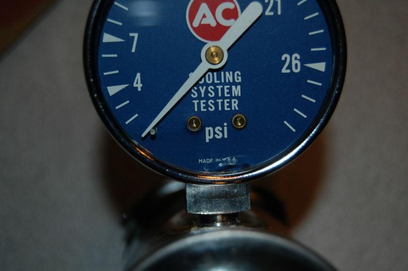 AC Radiator Cap & Cooling System Tester Vintage GM pressure tester PCT3, US $75.00, image 2