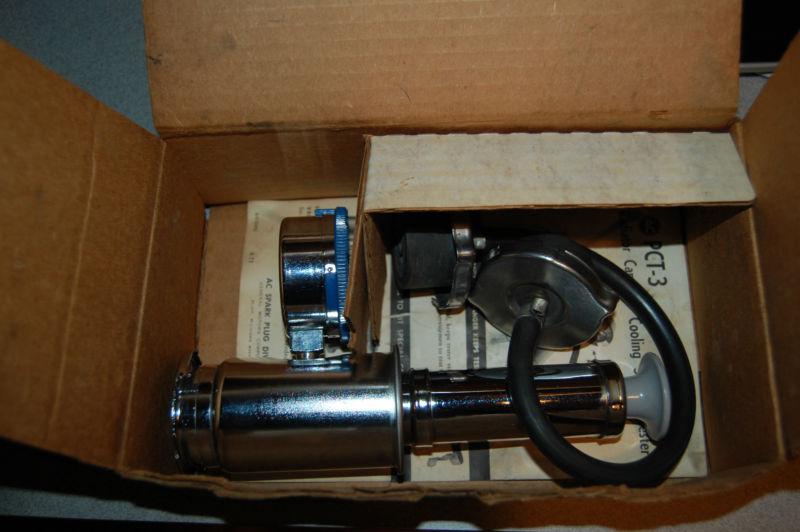 AC Radiator Cap & Cooling System Tester Vintage GM pressure tester PCT3, US $75.00, image 6
