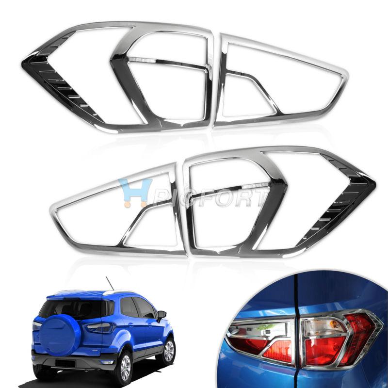 Find New! 4pcs ABS chrome tail light rear lamp cover trim for FORD
