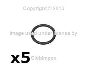 Mercedes w115 w124 o-ring injector nozzle set of 5 victor reinz +1 year warranty