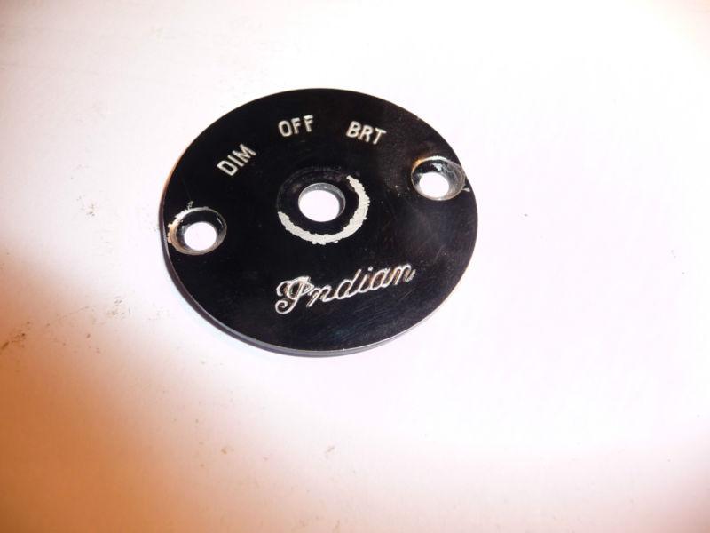 Used repro switch faceplate for indian scout 1928-1933