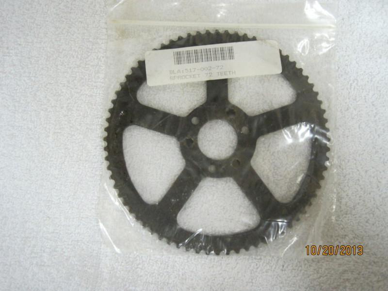 Blata 72 tooth sprocket part # 517-002-72 nos