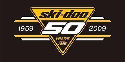 Ski doo skidoo flag banner snowmobile anniversary 4x2ft
