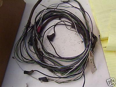 68 cougar taillight wire harness tail light 1968