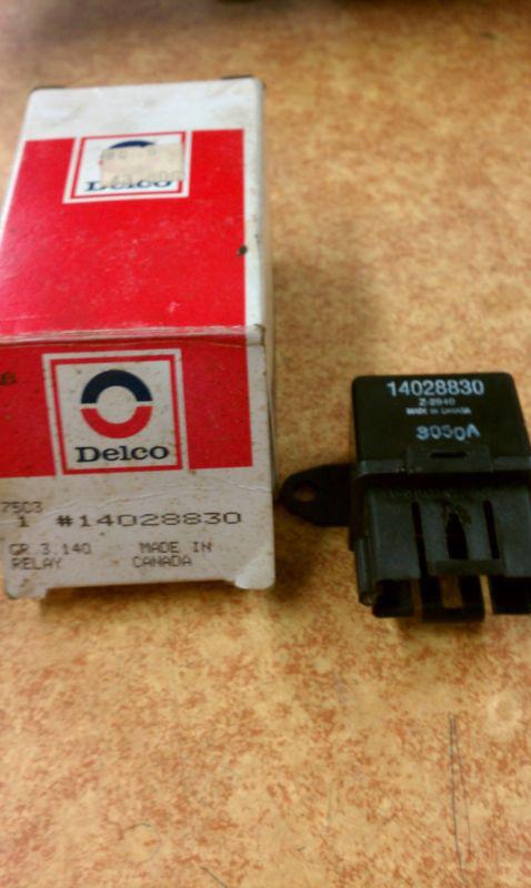 Acdelco control relay,gm14028830