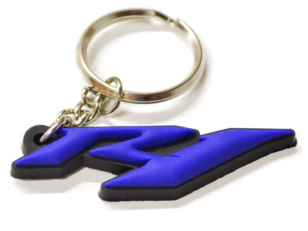 Motorcycle key chain soft rubber with yamaha r1 logo sportbike