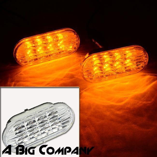 Find NEW AMBER SIDE MARKER LIGHT TURN SIGNAL FOR 19992004 VW GOLF