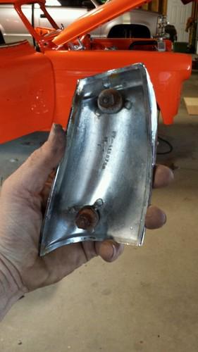 1953 53 1954 54 chevy dash trim chrome belair, US $150.00, image 5