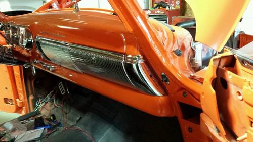 1953 53 1954 54 chevy dash trim chrome belair, US $150.00, image 6