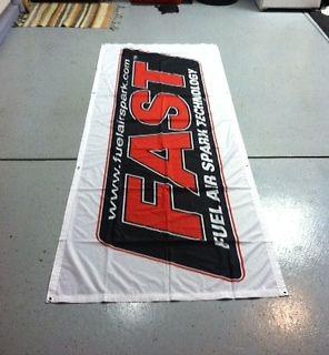 F.a.s.t   3ft ' x ft8'   nhra  race track or garage banner /  # 30059