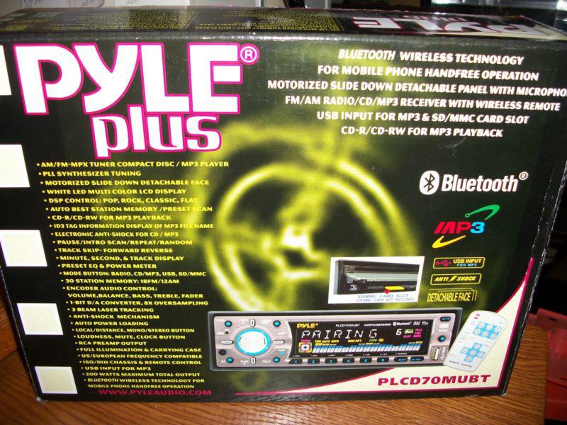 Pyle plus am/fm mpx tuner compact disc payer / mp3 player stereo