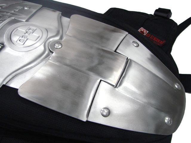 ALUMINUM ARMOR MOTORCYCLE BACKPACK BAG BACK SPINE PROTECTOR SPORT BIKE DUALSPORT, US $29.95, image 8
