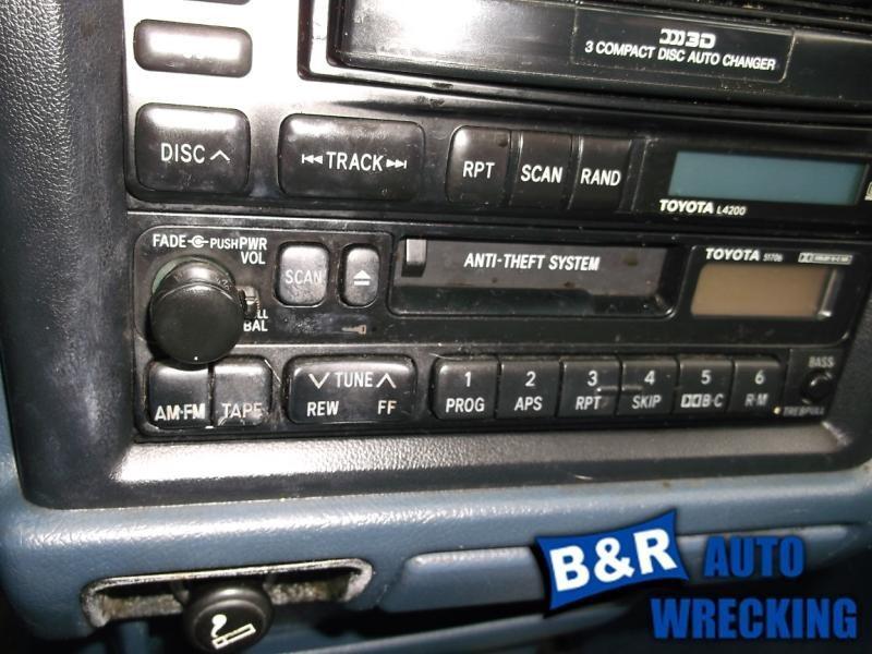 Radio/stereo for 95 96 97 toyota 4 runner ~ recvr 1 din mtg w/cass 4 spkrs