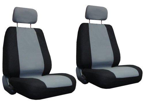 Comfort Car Seat Covers GREY BLACK w/ Steering Wheel & Shoulder Pads BARGAIN #E, US $38.63, image 4