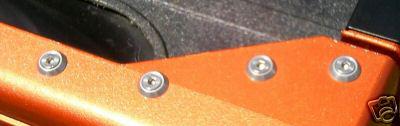 Yamaha rhino billet screw bolt rivet body kit with post