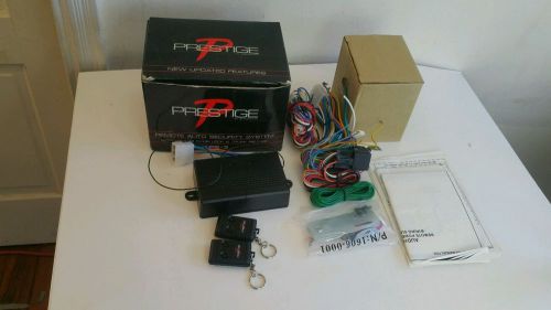 Prestige remote auto security system aps-3 with remote door lock &amp; trunk release
