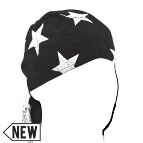 Zanheadgear® flydanna black/white vintage american flag - z903