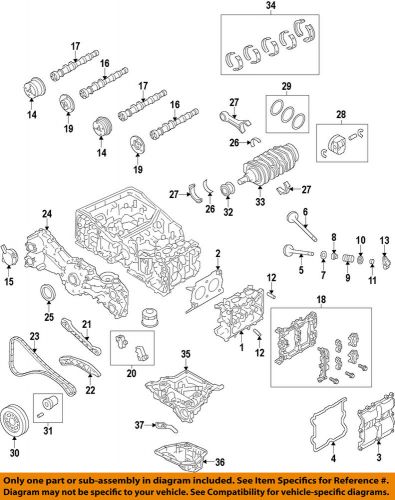 Subaru oem 14-15 forester-engine piston 12013ab650
