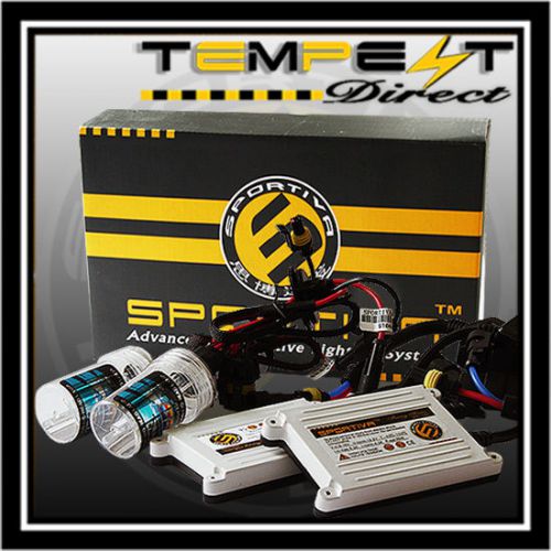 Two set combo 55 w hid xenon ac slim kits low / high beam and fog beam bulbs new