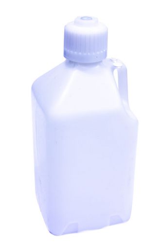 Scribner plastic white plastic square 5 gal utility jug p/n 2310