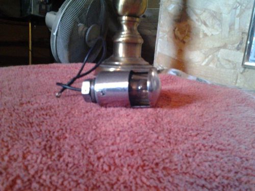 Old hooded light bobber rat rod hot rod scta harley model t hood dash lamp