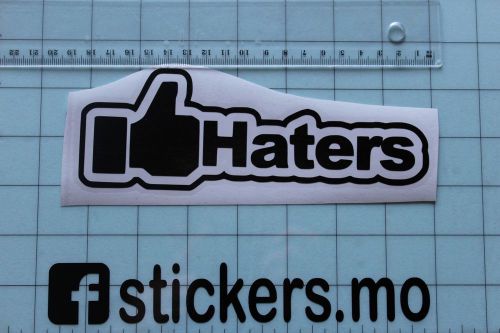 5x like haters subaru civic bmw vw dodge bmw toyota window sticker vinyl decal