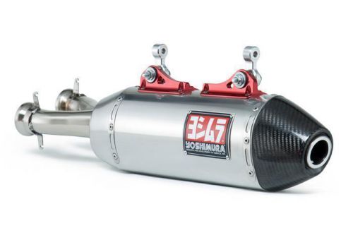 Yoshimura - 391002d520 - rs-4 utv signature series slip-on ss/ss/cf exhaust