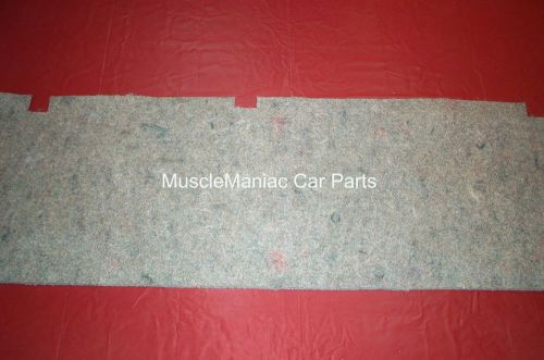 Markets best 1968-1972 gto chevelle cutlass trunk divider insulation 68 69 70-72