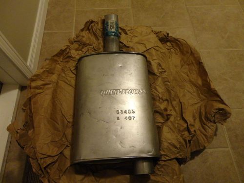 Walker s/s quiet -flow rear muffler # 53403