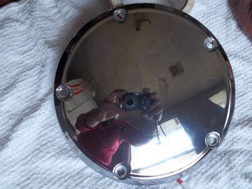 Harley-davidson derby cover chrome 5 hole