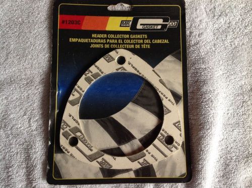 Mr. gasket 1203c exhaust gasket hole 3.5&#034; inside dia. 3 1/2&#034; new in factory pack