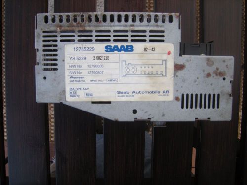 03 04 05 06 saab 9-3 93 oem amplifier 12790806