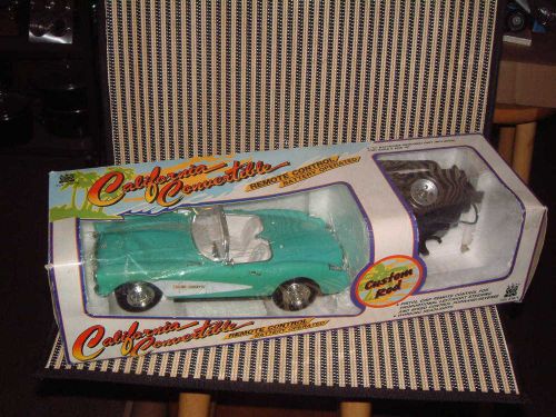 California convertible nos tethered remote controlled corvette in original box!!