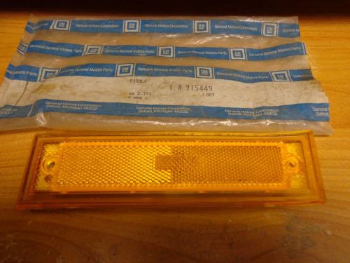 Nos gm 1981-1991 chevrolet truck blazer suburban lh marker light lamp lens