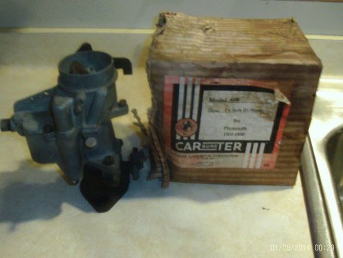 1933 - 1938  plymouth carburetor ball &amp; ball model 439s